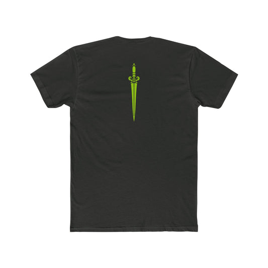 Daggers Tee - Off Black & Green