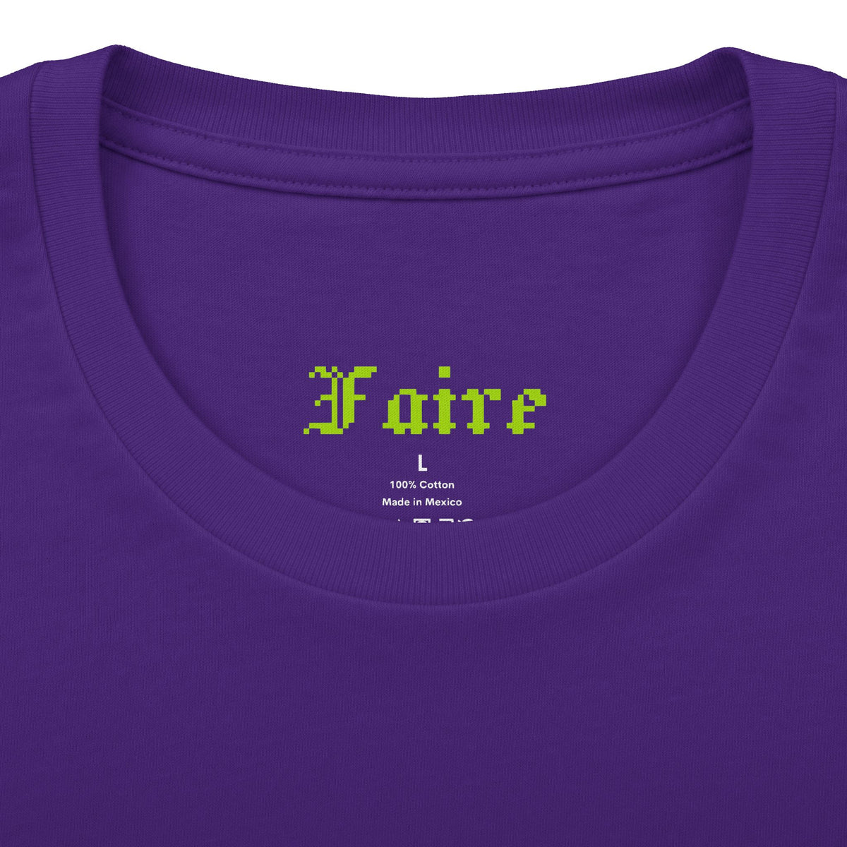 Daggers Tee - Purple & Green